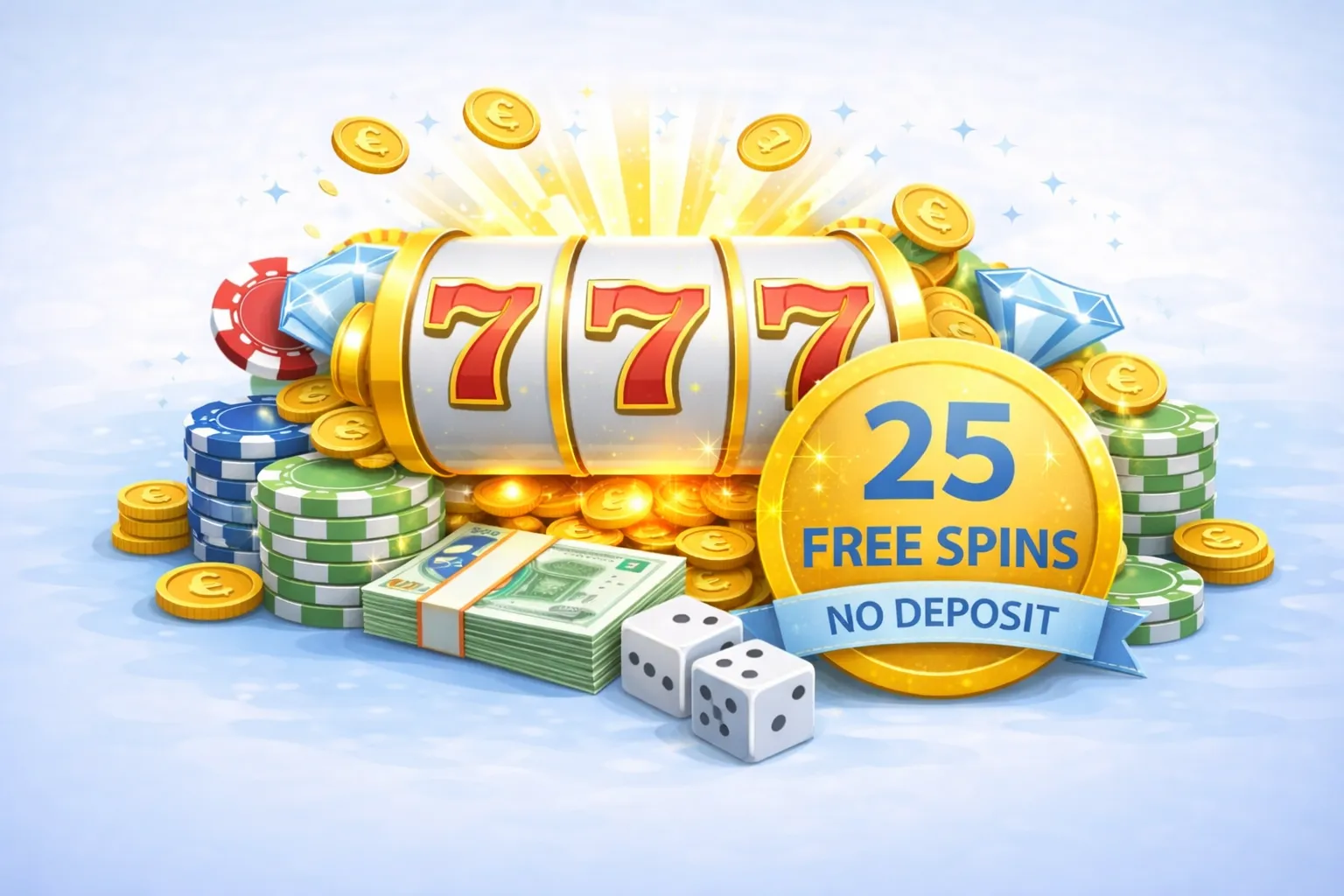 25 Free Spins No Deposit Bonus