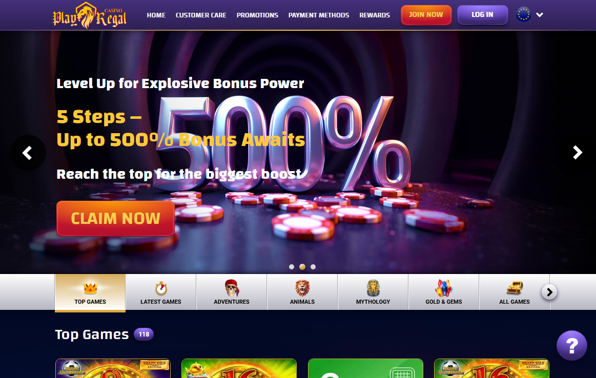 PlayRegal Desktop Screenshot